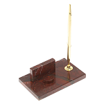 Подставка для телефона с ручкой из натурального камня креноид Natural Stone Stand варинант исполнения - 1 | Loft Concept в Кирове