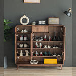 Комод в прихожую для хранения обуви Moon Walnut Furniture варинант исполнения - 2 | Loft Concept в Кирове