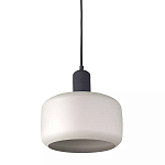 Подвесной светильник с круглым бежевым плафоном Quentin варинант исполнения - 2 | Loft Concept в Кирове