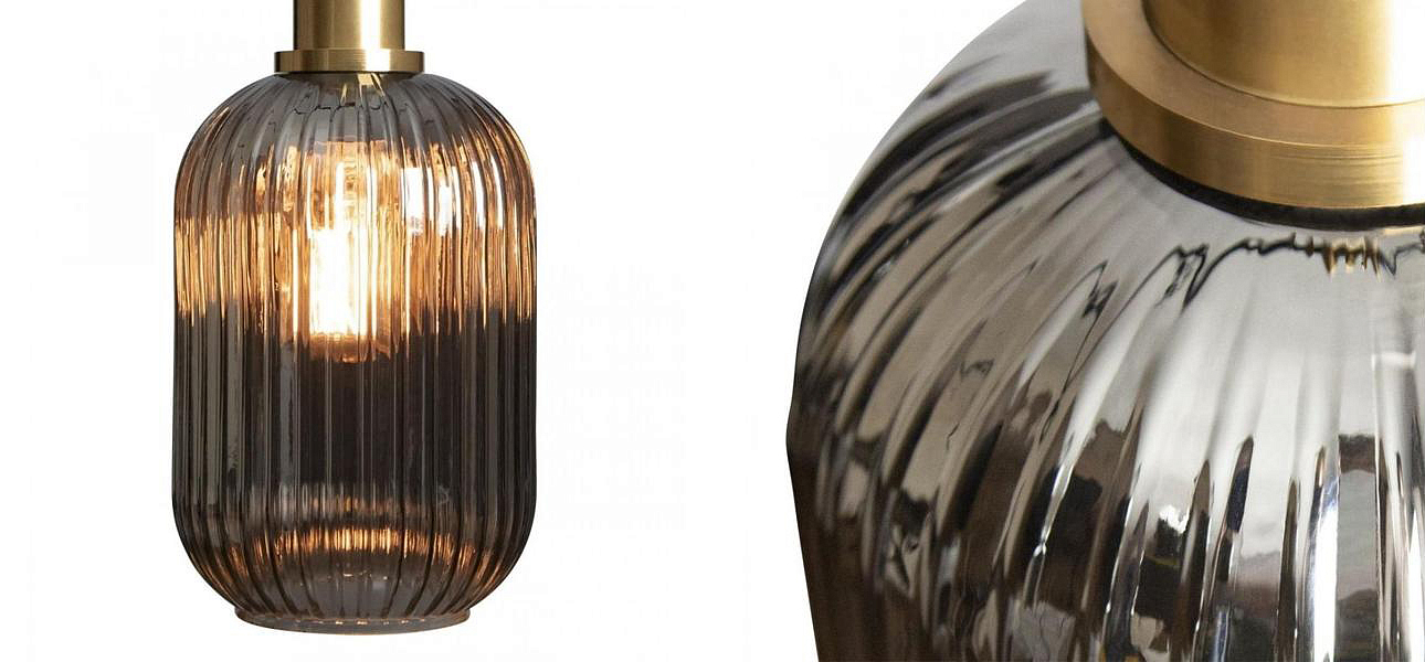 Подвесной светильник Ferm Living chinese lantern Smoke Gold 39 см - Loft-Concept в Кирове