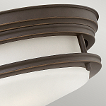 Потолочный светильник для ванных комнат со стеклянным плафоном в форме перевернутого конуса Hinkley варинант исполнения - 23 | Loft Concept в Кирове