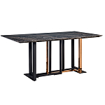 Стол обеденный со стальными ножками оригинальной формы Gourmet Meal варинант исполнения - 1 | Loft Concept в Кирове