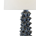 Настольная лампа с корпусом из цветков колокольчика Cascade of Blue Flowers варинант исполнения - 1 | Loft Concept в Кирове