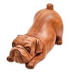 Статуэтка деревянная в виде собаки Puppy варинант исполнения - 1 | Loft Concept в Кирове