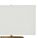 Настольная лампа с прямоугольным белым абажуром Skillful Face варинант исполнения - 2 | Loft Concept в Кирове