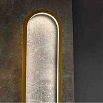 Бра с овальной рамойцвета латунь и черным кругом в центре Midnight Orbit варинант исполнения - 4 | Loft Concept в Кирове