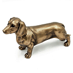 Статуэтка такса с реалистичными деталями и гладкой поверхностью Dachshund Style варинант исполнения - 1 | Loft Concept в Кирове