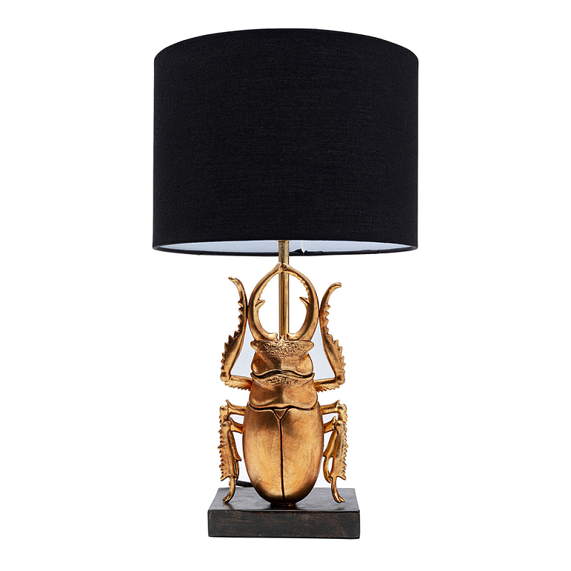 Настольная лампа Золотой жук Черный Золотой в Кирове | Loft Concept 