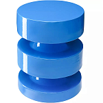 Столик приставной фигурный синий Curly Blue Table варинант исполнения - 1 | Loft Concept в Кирове