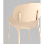 Стул Edie пластик бежевый варинант исполнения - 3 | Loft Concept в Кирове