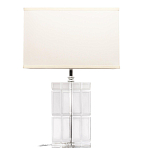 Настольная лампа с прямоугольным абажуром Helmetric shine варинант исполнения - 1 | Loft Concept в Кирове