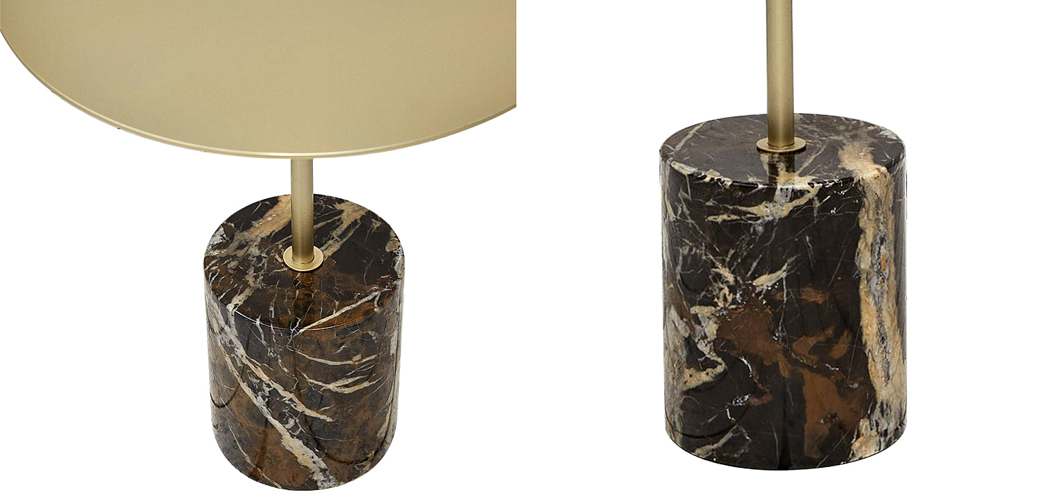 Приставной стол Thabi Dark Brown Side Table Приставной стол Thabi Dark Brown Side Table - Loft-Concept в Кирове