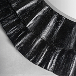 Зеркало в фактурной черной раме в современном стиле Black Maelstrom варинант исполнения - 4 | Loft Concept в Кирове