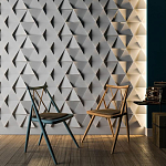 Гипсовая 3D Панель M-49 варинант исполнения - 1 | Loft Concept в Кирове