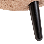 Кресло розовое с обивка из искусственного каракуля Iconic Creation варинант исполнения - 4 | Loft Concept в Кирове