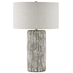 Настольная лампа с каркасом с состаренным эффектом Ancient Column варинант исполнения - 3 | Loft Concept в Кирове