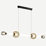 Светодиодный подвесной светильник Rovelly Black варинант исполнения - 2 | Loft Concept в Кирове