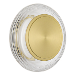 Бра круглое золото/прозрачный Plumpness LED 7 варинант исполнения - 2 | Loft Concept в Кирове