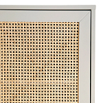 Шкаф с двумя дверцами из плетеного ротанга Tomio Wicker Furniture варинант исполнения - 6 | Loft Concept в Кирове