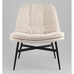 Кресло лаунж Tail молочный варинант исполнения - 4 | Loft Concept в Кирове