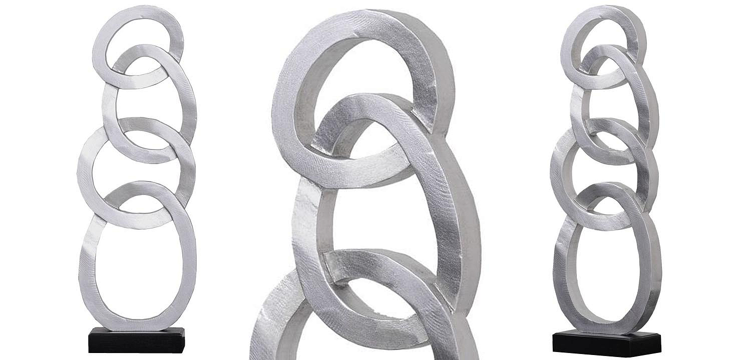 Статуэтка Anillos Statuette silver Статуэтка Anillos Statuette silver - Loft-Concept в Кирове