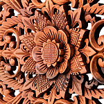 Панно из дерева квадратное Tracery Panel With Trees варинант исполнения - 2 | Loft Concept в Кирове