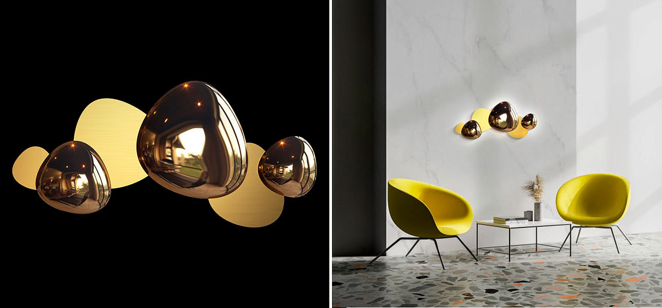 Бра Gold Matt & Gloss 2 Бра Gold Matt & Gloss 2 - Loft-Concept в Кирове