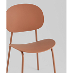 Стул Edie пластик коричневый варинант исполнения - 2 | Loft Concept в Кирове