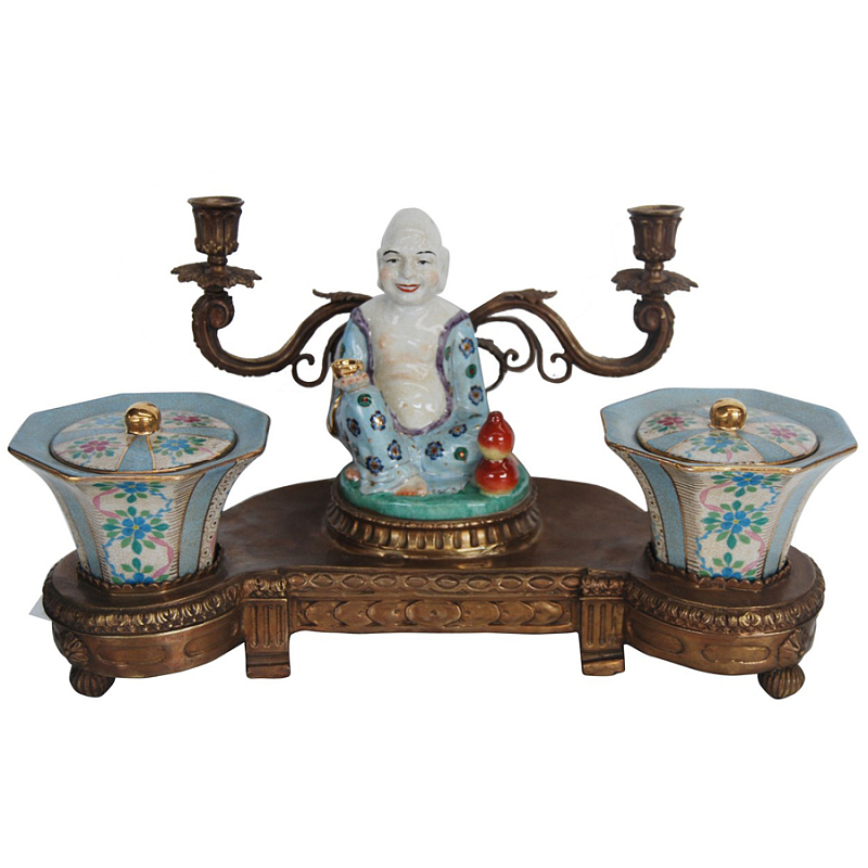 Подсвечник Chinese Tea Бронза Мульти Подсвечник Chinese Tea Бронза Мульти в Кирове | Loft Concept