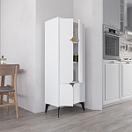 Комод белый с 4-мя дверцами на металлических ножках SPARK MULTIPURPOSE CABINET WHITE варинант исполнения - 7 | Loft Concept в Кирове