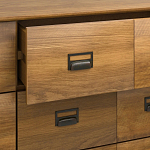 Деревянный комод с 6-ю ящиками Blanton Chest of Drawers варинант исполнения - 5 | Loft Concept в Кирове
