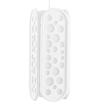 Подвесной светильник белый овальный White Holes варинант исполнения - 3 | Loft Concept в Кирове