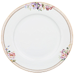 Сервиз столовый из фарфора белый с цветочным принтом на 6 персон 23 предмета Flower Porcelain Collection варинант исполнения - 3 | Loft Concept в Кирове