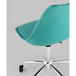 Офисный стул на металлическом основании EGGERY Blue пластик варинант исполнения - 3 | Loft Concept в Кирове