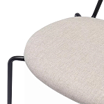 Стул с мягким сиденьем Stool Loft Light Brown варинант исполнения - 7 | Loft Concept в Кирове