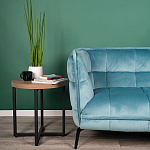 Стол журнальный круглый в стиле лофт Urban Style Space 2 варинант исполнения - 4 | Loft Concept в Кирове