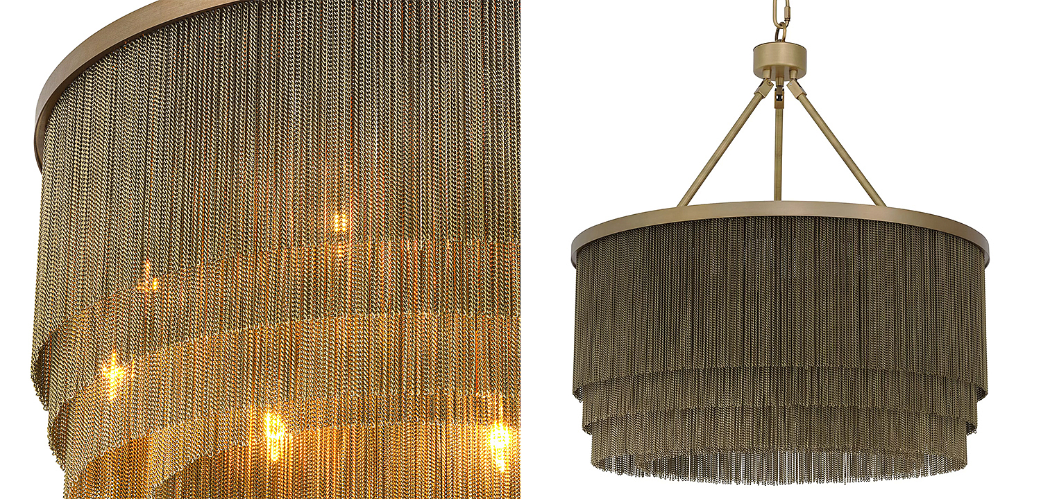 Люстра Eichholtz Chandelier Tissot S Brass Люстра Eichholtz Chandelier Tissot S Brass - Loft-Concept в Кирове