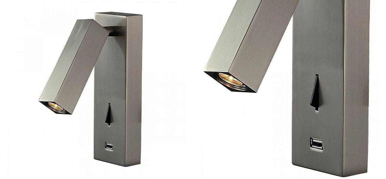 Бра Chelsom WALL LED DOCK Silver USB Бра Chelsom WALL LED DOCK Silver USB - Loft-Concept в Кирове