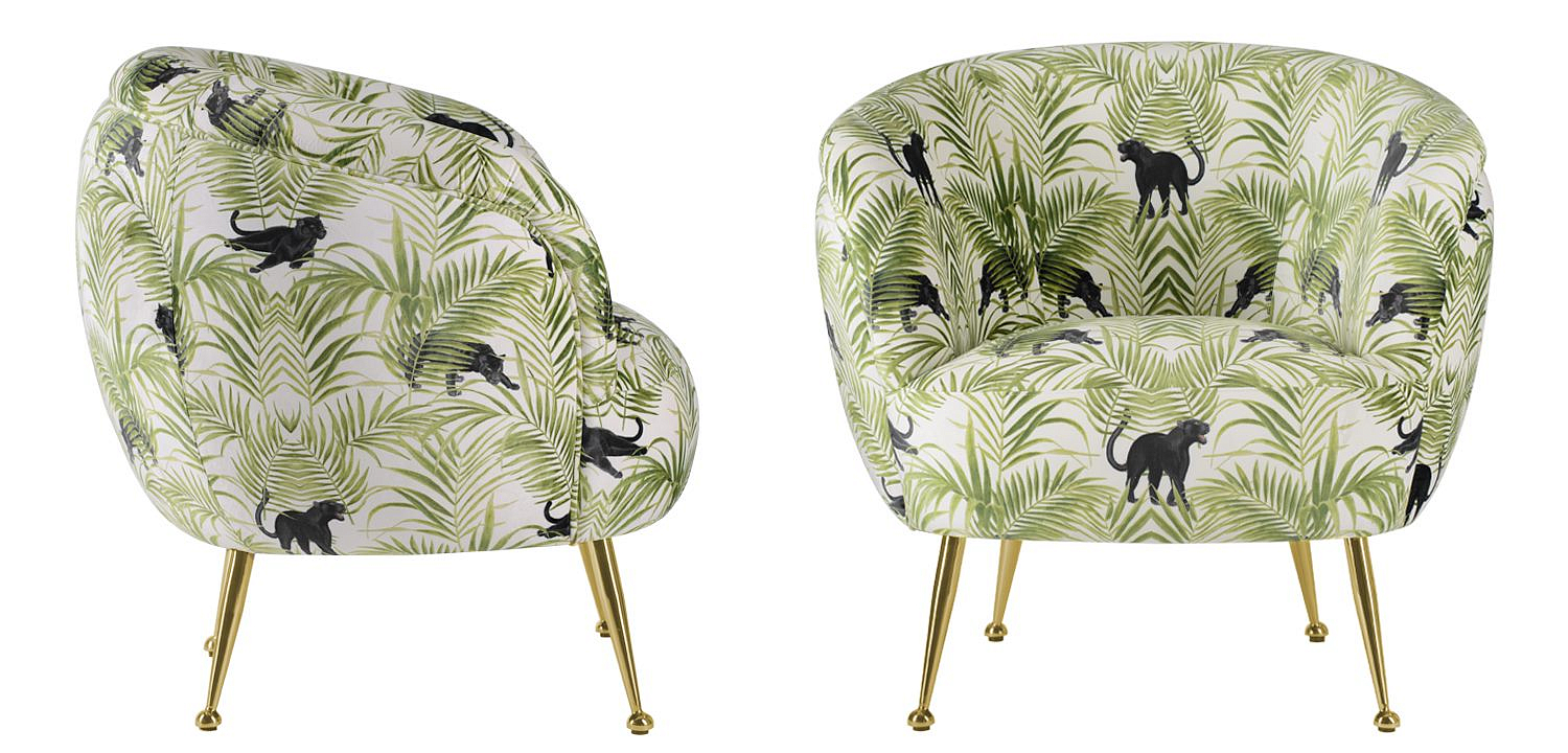 Кресло ARMCHAIR KELLIT Jungle Green Кресло ARMCHAIR KELLIT Jungle Green - Loft-Concept в Кирове