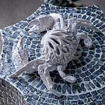 Статуэтка краб с детализированной текстурой в белом цвете Marine Accessories варинант исполнения - 9 | Loft Concept в Кирове