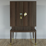 Кабинетный шкаф Elsa Dreams Walnut с 2-мя ящиками варинант исполнения - 3 | Loft Concept в Кирове