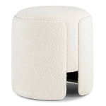 Дизайнерский Пуф Букле Poof Alice White Boucle  варинант исполнения - 1 | Loft Concept в Кирове
