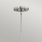 Подвесной светильник с матовым стеклянным коническим плафоном в современном стиле Hinkley варинант исполнения - 3 | Loft Concept в Кирове