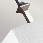 Бра с прямоугольным тканевым абажуром белого цвета Feiss варинант исполнения - 3 | Loft Concept в Кирове