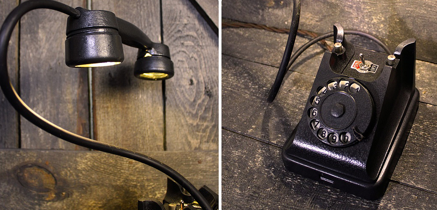 Настольная лампа Soviet Telephone I Настольная лампа Soviet Telephone I - Loft-Concept в Кирове
