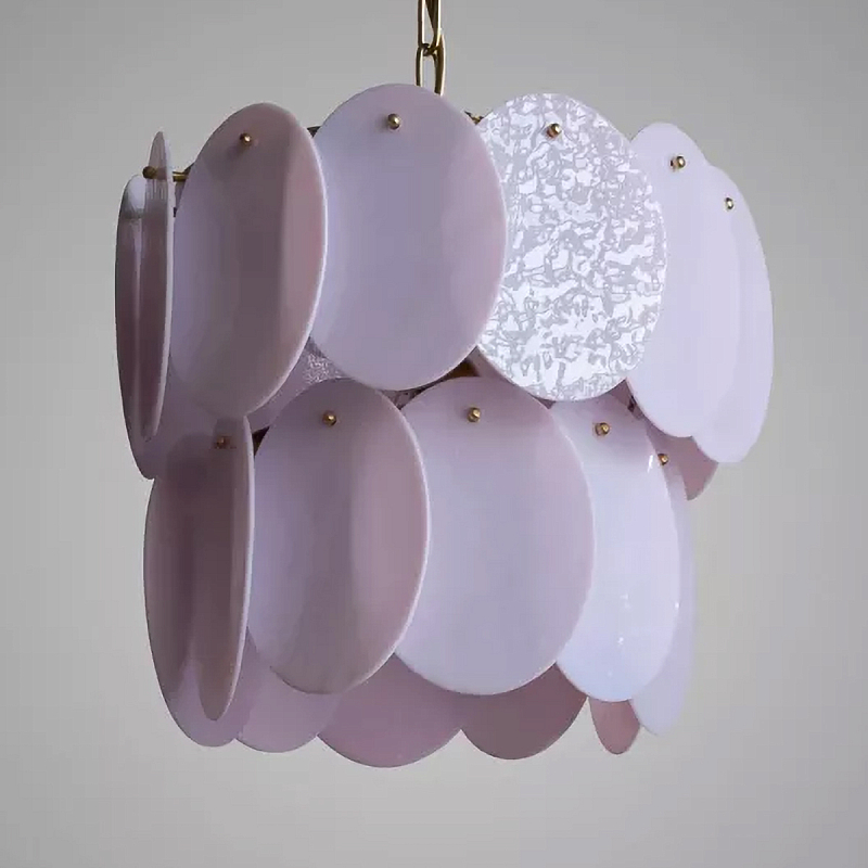 Люстра Pink Sunset Розовый Золотой Люстра Pink Sunset Розовый Золотой в Кирове | Loft Concept