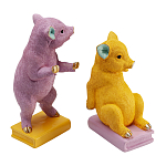 Держатель для книг Multicolored Piglet Bookends варинант исполнения - 2 | Loft Concept в Кирове