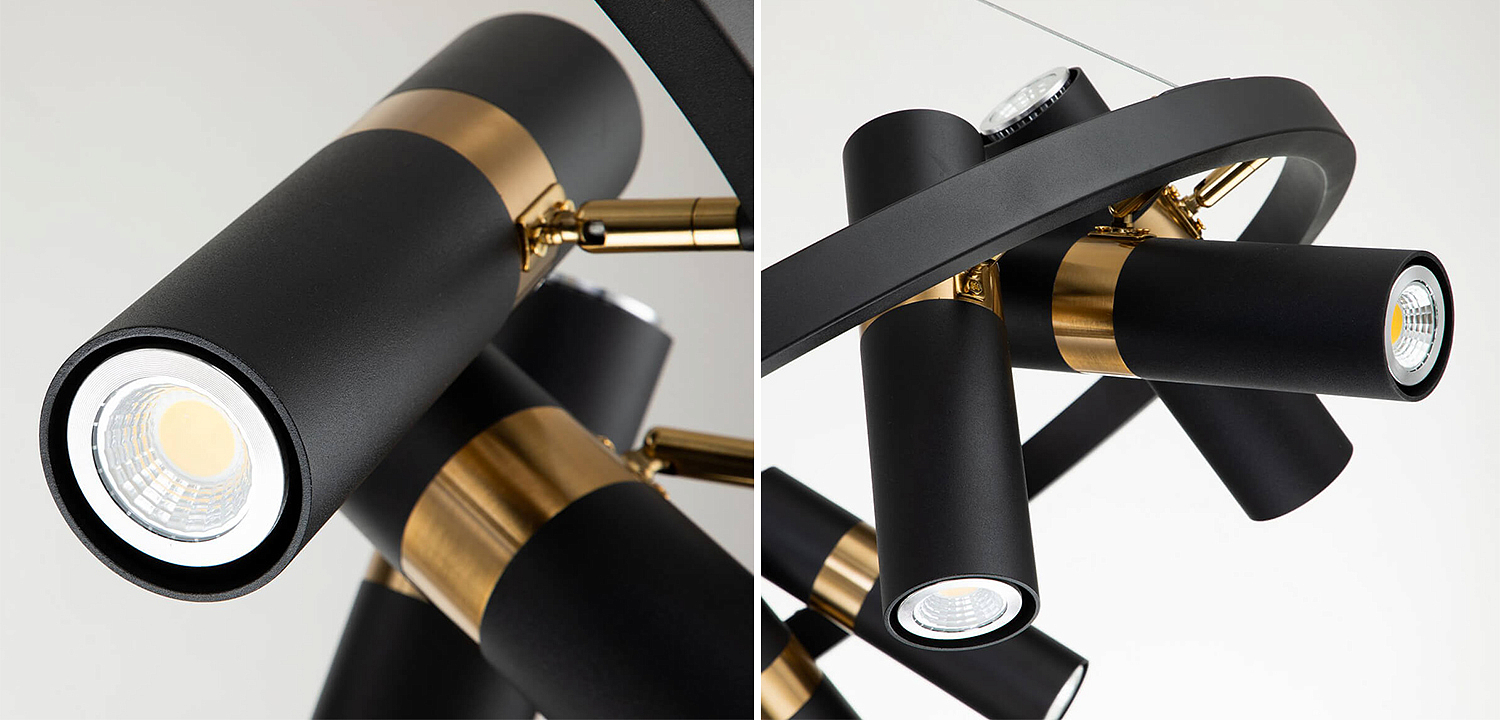Люстра Rickon Chandelier Spot 18 Люстра Rickon Chandelier Spot 18 - Loft-Concept в Кирове