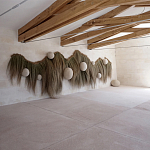 Большая дизайнерская Инсталляция из соломы RAFFIA Installation  варинант исполнения - 6 | Loft Concept в Кирове