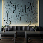 Барельеф ORCHESTRA варинант исполнения - 1 | Loft Concept в Кирове